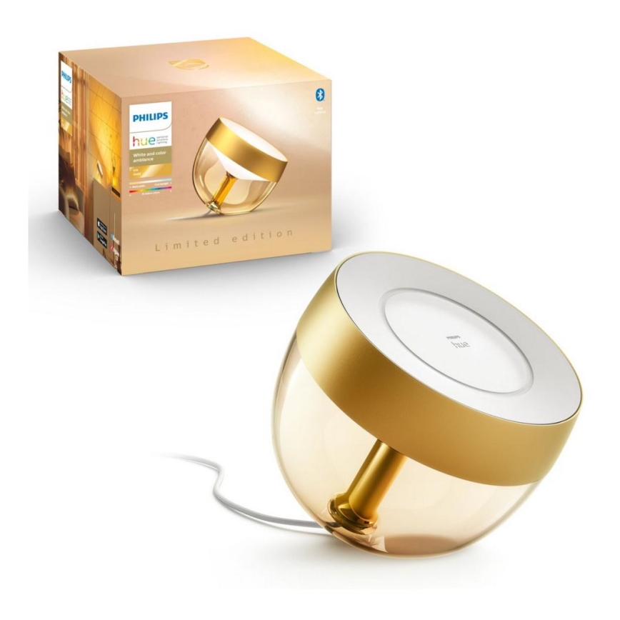 Philips - LED RGB Skrivbordslampa Hue IRIS LED/10W/230V guld