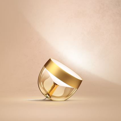 Philips - LED RGB Skrivbordslampa Hue IRIS LED/10W/230V guld