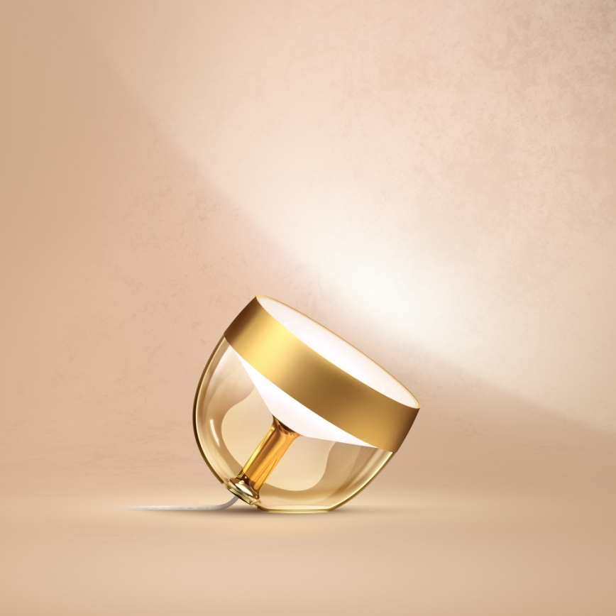Philips - LED RGB Skrivbordslampa Hue IRIS LED/10W/230V guld