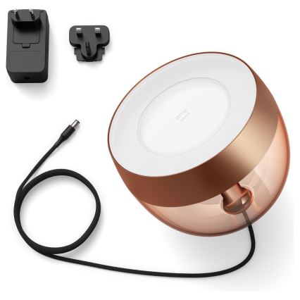 Philips - LED RGB Skrivbordslampa Hue IRIS LED/10W/230V koppar