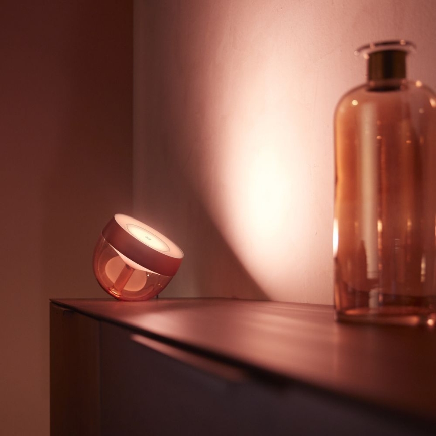 Philips - LED RGB Skrivbordslampa Hue IRIS LED/10W/230V koppar