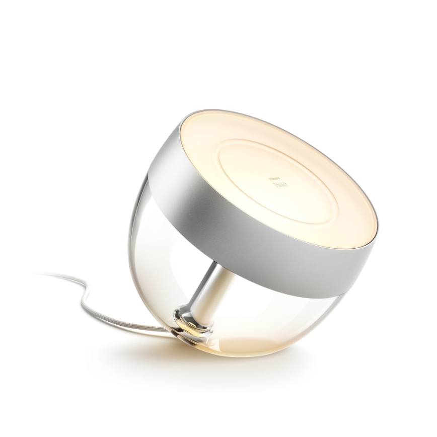 Philips - LED RGB Skrivbordslampa Hue IRIS LED/10W/230V silver
