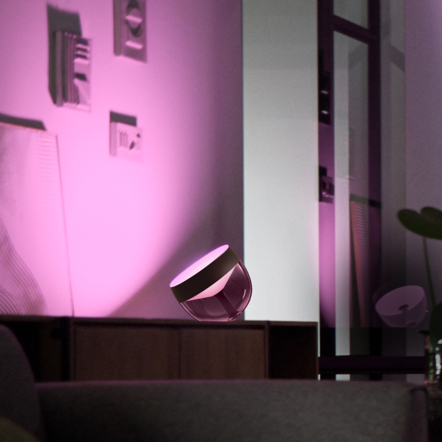 Philips - LED RGB Skrivbordslampa Hue IRIS LED/10W/230V svart