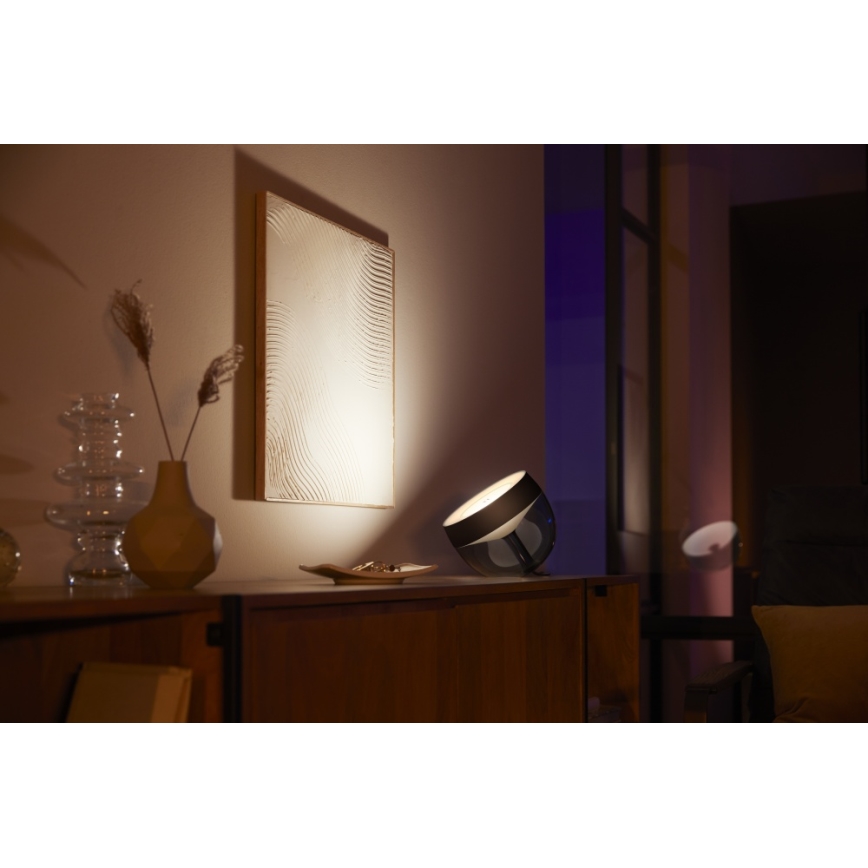 Philips - LED RGB Skrivbordslampa Hue IRIS LED/10W/230V svart