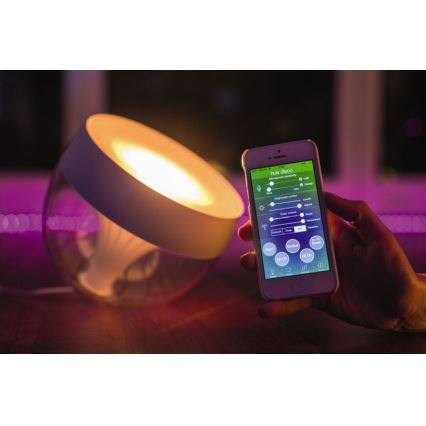 Philips - LED RGB Skrivbordslampa Hue IRIS LED/10W/230V vit