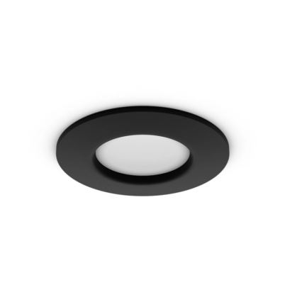 Philips - LED RGBW Ljusreglerad hängande badrumslampa Hue SLIM LED/8,3W/230V 2000-6500K IP44 svart