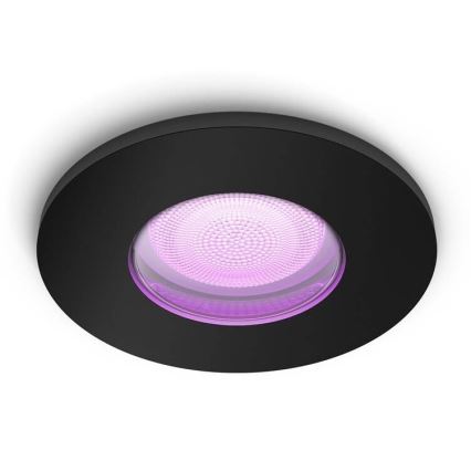 Philips-LED RGBW Dimbar badrumslampa Hue XAMENTO GU10/5,7W/230V IP44