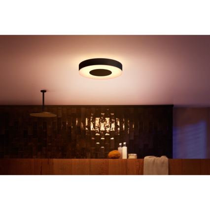 Philips-LED RGBW Dimbar badrumslampa Hue XAMENTO LED/33,5W/230V IP44