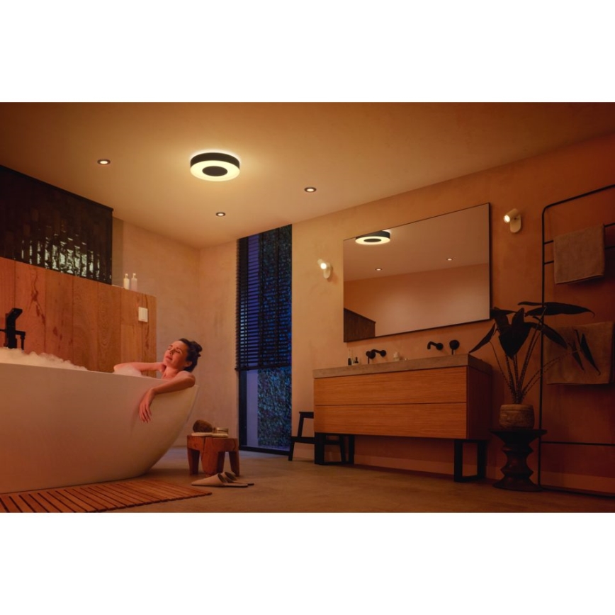 Philips-LED RGBW Dimbar badrumslampa Hue XAMENTO LED/33,5W/230V IP44
