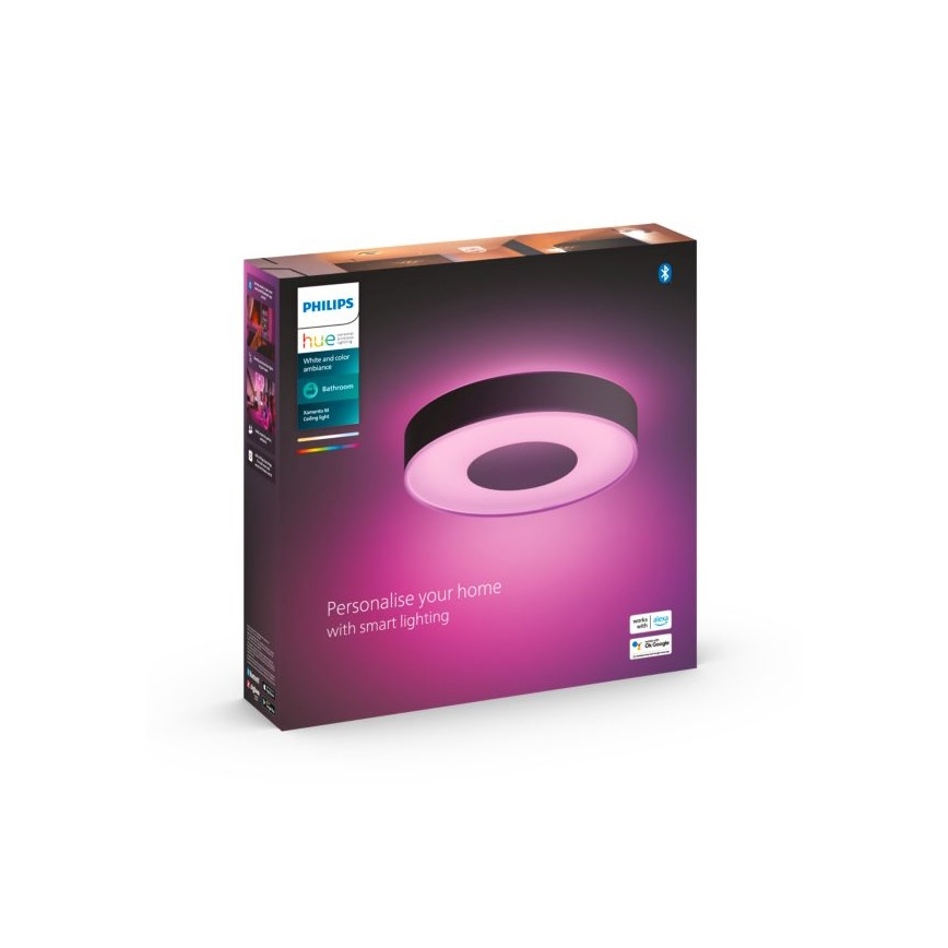 Philips-LED RGBW Dimbar badrumslampa Hue XAMENTO LED/33,5W/230V IP44