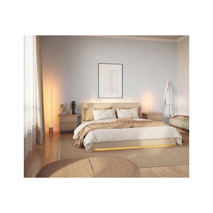 Philips - LED RGBW Dimbar bordslampa Hue SIGNE LED/11,8W/230V 2000-6500K