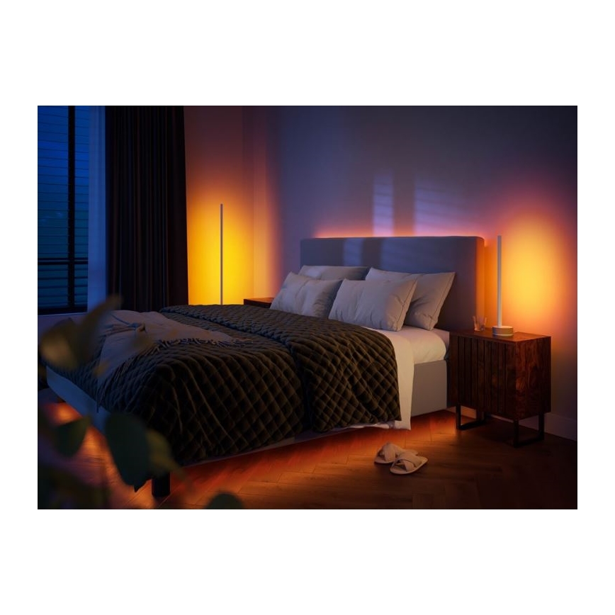 Philips - LED RGBW Dimbar bordslampa Hue SIGNE LED/11,8W/230V 2000-6500K