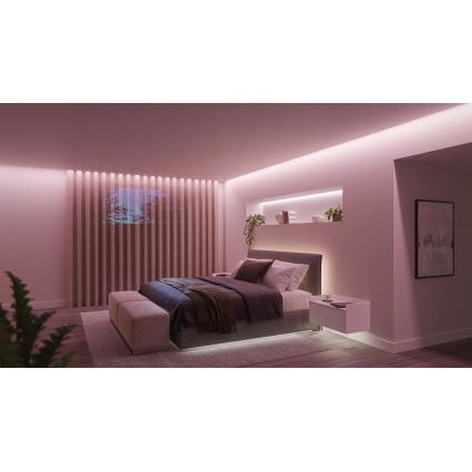 Philips - LED RGBW dimbar remsa Hue WHITE AND COLOR AMBIANCE 10m LED/20W/230V 2000-6500K