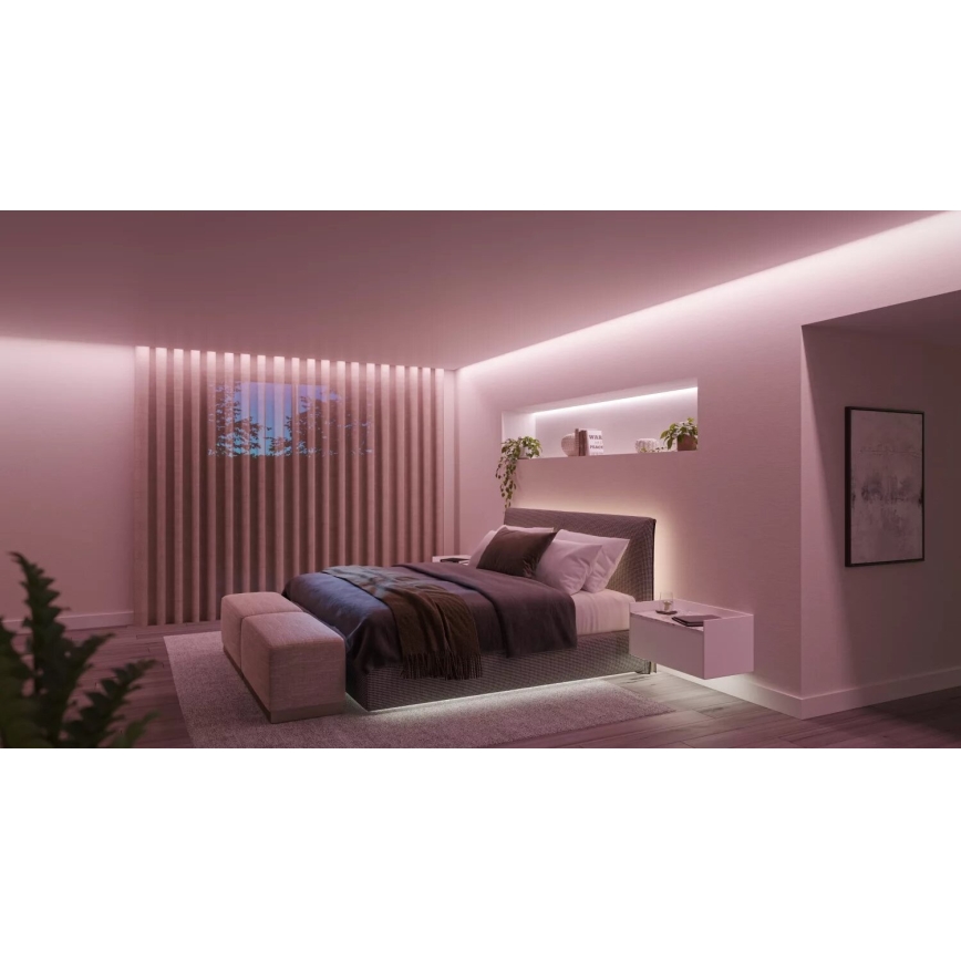 Philips - LED RGBW dimbar remsa Hue WHITE AND COLOR AMBIANCE 10m LED/20W/230V 2000-6500K