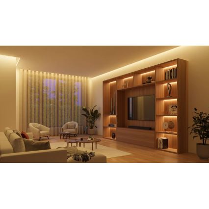 Philips - LED RGBW dimbar remsa Hue WHITE AND COLOR AMBIANCE 10m LED/20W/230V 2000-6500K