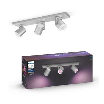 Philips - LED RGBW Dimbar spotlight Hue ARGENA 3xGU10/5,7W/230V