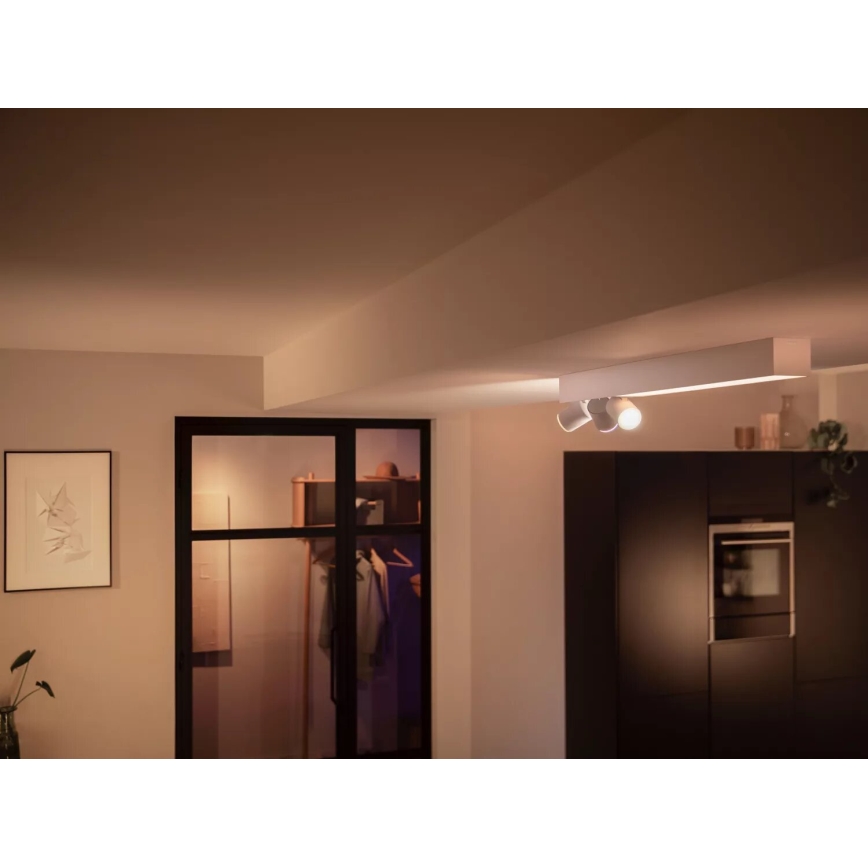 Philips - LED RGBW Dimbar spotlight Hue CENTRIS 3xGU10/4,2W/230V + LED/11W 2000-6500K