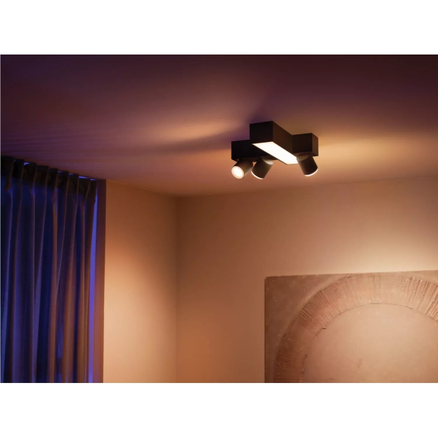 Philips - LED RGBW Dimbar spotlight Hue CENTRIS 3xGU10/4,2W/230V + LED/11W 2000-6500K