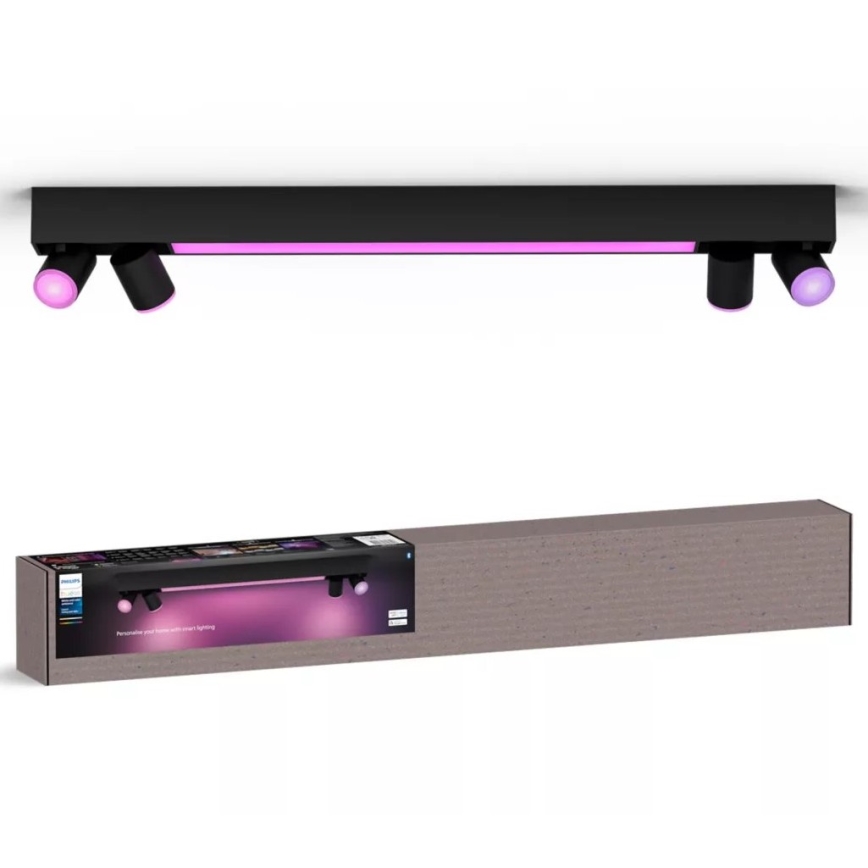 Philips - LED RGBW Dimbar spotlight Hue CENTRIS 4xGU10/4,2W/230V + LED/11W 2000-6500K