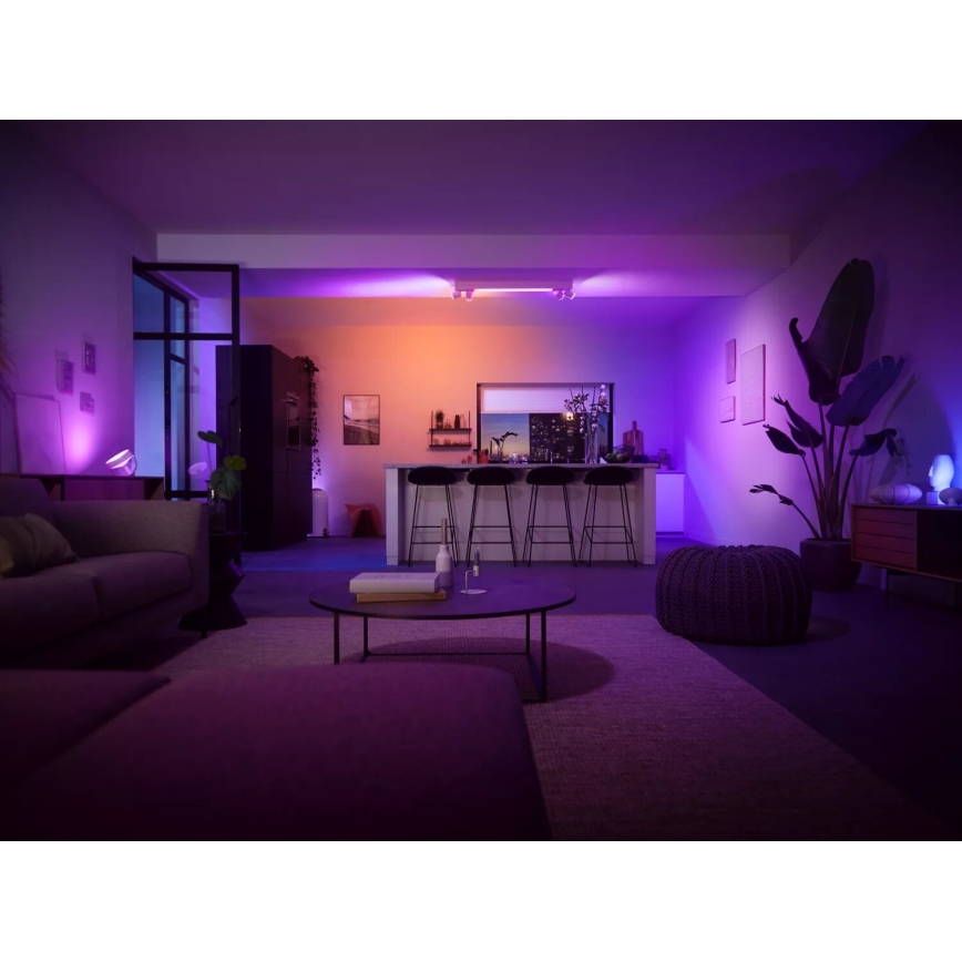 Philips - LED RGBW Dimbar spotlight Hue CENTRIS 4xGU10/4,2W/230V + LED/11W 2000-6500K