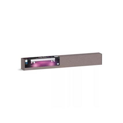 Philips - LED RGBW Dimbar spotlight Hue CENTRIS 4xGU10/4,2W/230V + LED/11W 2000-6500K