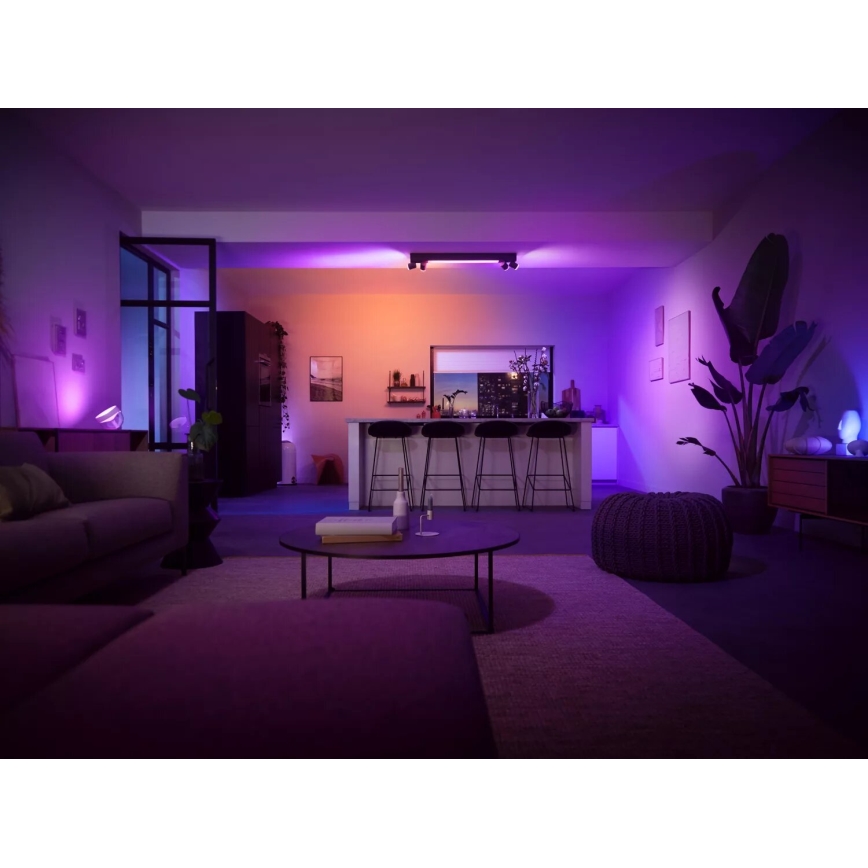Philips - LED RGBW Dimbar spotlight Hue CENTRIS 4xGU10/4,2W/230V + LED/11W 2000-6500K