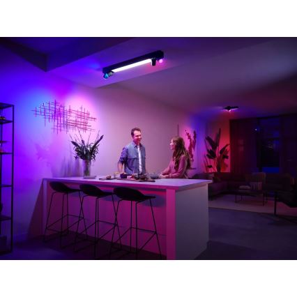 Philips - LED RGBW Dimbar spotlight Hue CENTRIS 4xGU10/4,2W/230V + LED/11W 2000-6500K