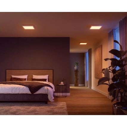 Philips - LED RGBW Dimbar taklampa Hue SURIMU LED/27W/230V