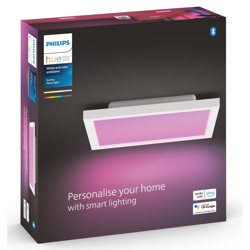 Philips - LED RGBW Dimbar taklampa Hue SURIMU LED/27W/230V