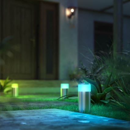Philips - LED RGBW Dimbar utomhuslampa Hue CALLA LED/8W/230V IP44