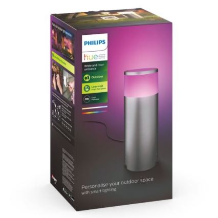 Philips - LED RGBW Dimbar utomhuslampa Hue CALLA LED/8W/230V IP44