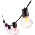 Philips - LED RGBW dimbar utomhusslinga Hue FESTAVIA 10xLED 7m IP65