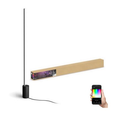 Philips - LED RGBW ljusreglerad golvlampa Hue SIGNE LED/29W/230V 2000-6500K svart