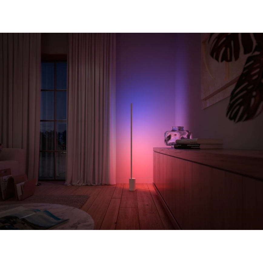 Philips - LED RGBW ljusreglerad golvlampa Hue SIGNE LED/29W/230V 2000-6500K vit