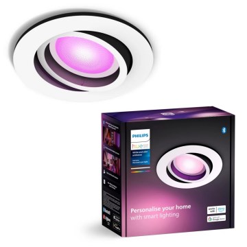 Philips - LED RGBW Ljusreglerad upphängd taklampa Hue CENTURA 1xGU10/4,2W/230V 2000-6500K