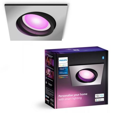 Philips - LED RGBW Ljusreglerad upphängd taklampa Hue CENTURA 1xGU10/4,2W/230V 2000-6500K