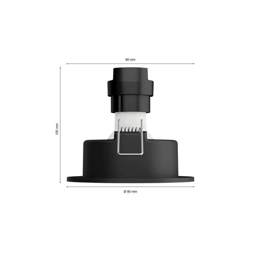 Philips - LED RGBW Ljusreglerad upphängd taklampa Hue CENTURA 1xGU10/4,2W/230V 2000-6500K