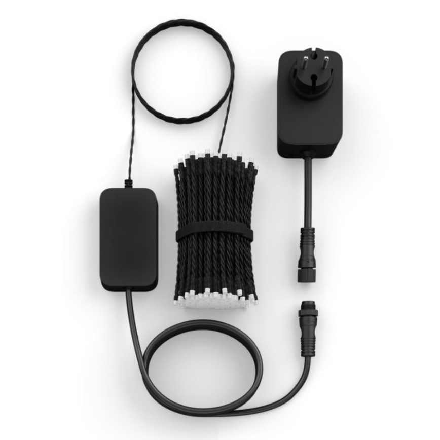 Philips - LED RGBW Ljusreglerad utomhus kedja HUE WHITE AND COLOR AMBIANCE 250xLED 24,4 m 2000-6500K IP54