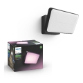 Philips - LED RGBW Ljusreglerad utomhus reflektor Hue DISCOVER 2xLED/15W/230V 2000-6500K IP44