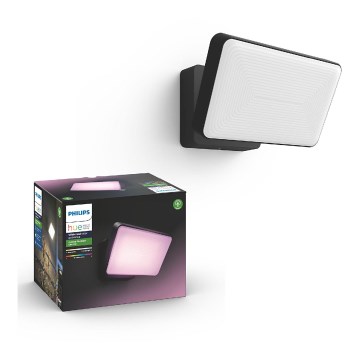 Philips - LED RGBW Ljusreglerad utomhus reflektor Hue DISCOVER 2xLED/15W/230V 2000-6500K IP44
