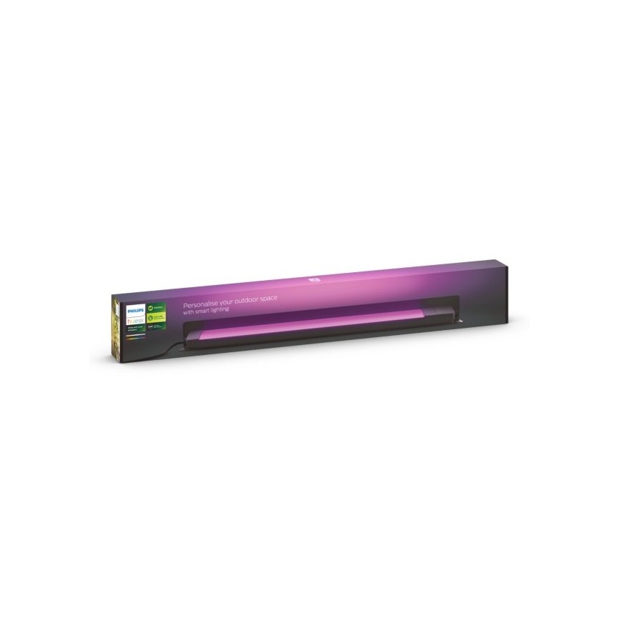 Philips - LED RGBW Ljusreglerad utomhusbelysning Hue White och Color Ambiance LED/20W/24V IP65