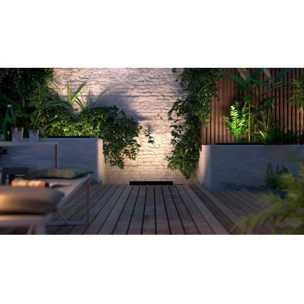 Philips - LED RGBW Ljusreglerad utomhusbelysning Hue White och Color Ambiance LED/20W/24V IP65