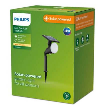 Philips - LED Solcell spotlight JIVIX LED/1,4W/3,7V 1800 mAh IP44