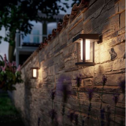 Philips - LED solcell väggbelysning med sensor CAMILL LED/1,4W/3,7V IP44