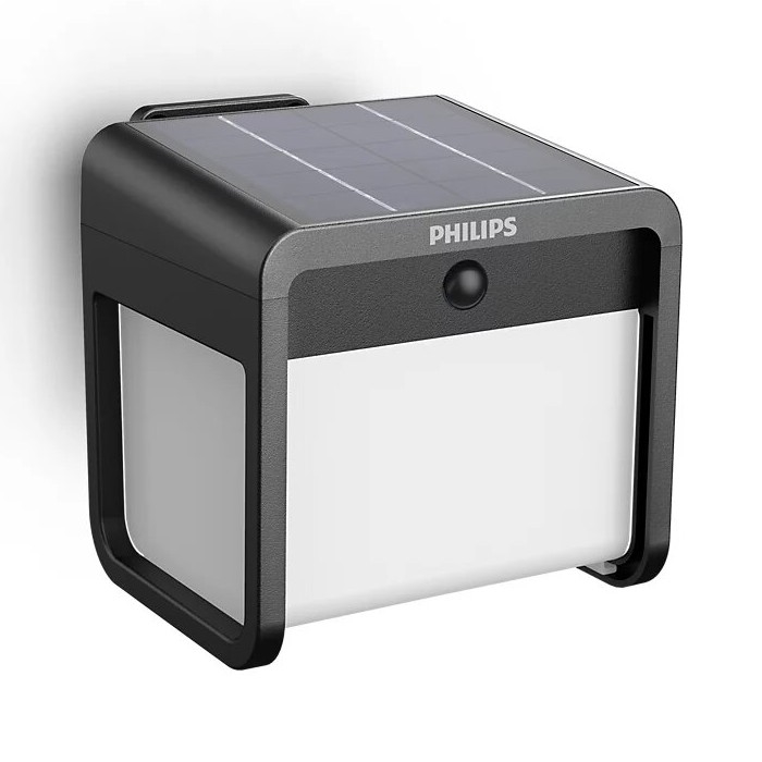 Philips - LED solcell väggbelysning med sensor EZRA LED/1,8W/3,7V 3000K IP44