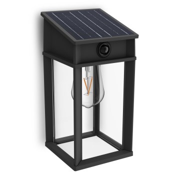 Philips - LED solcell väggbelysning med sensor GERI LED/3,2W/3,7V 2700K IP44