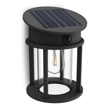 Philips - LED solcell väggbelysning med sensor GERI LED/3,2W/3,7V 4000K IP44