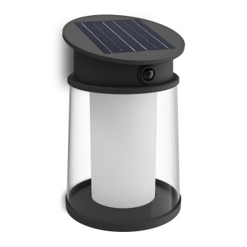 Philips - LED solcell väggbelysning med sensor JUDA LED/3,2W/3,7V 2700K IP44