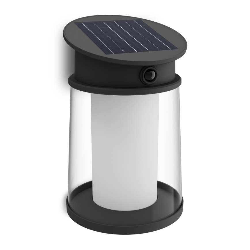 Philips - LED solcell väggbelysning med sensor JUDA LED/3,2W/3,7V 2700K IP44