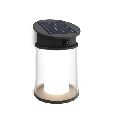 Philips - LED solcell väggbelysning med sensor JUDA LED/3,2W/3,7V 4000K IP44